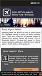 Mobile Screenshot of hotels.airport-paris.com