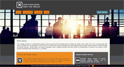 Desktop Screenshot of airport-paris.com