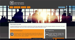 Desktop Screenshot of car-rental.airport-paris.com