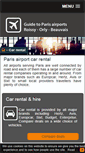 Mobile Screenshot of car-rental.airport-paris.com