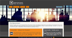 Desktop Screenshot of beauvais.airport-paris.com